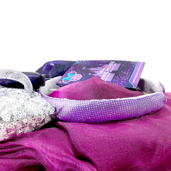 Minnie Mouse Main Attraction Space Mountain Ears💜 - Picture 10 of 12